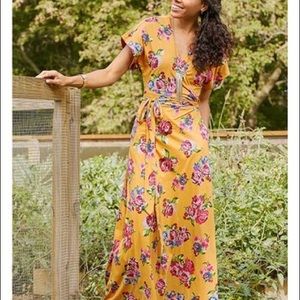 Matilda Jane Floral Tie-Waist Alana Surplice Dress